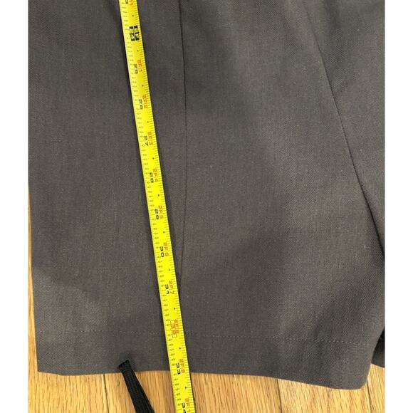 Nordstrom Hi Res S Sleeveless Romper V-neck Button Front Gray Y2K - Picture 8 of 9